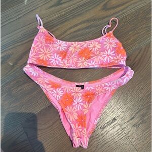 Velvet flower TRIANGL bikini